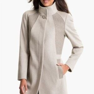 Cinzia Rocca Women's Gray Wool Coat